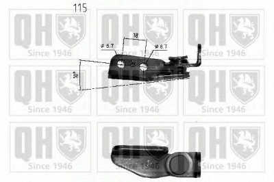 QUINTON HAZELL qts840248 -  Газовая пружина, крышка багажник